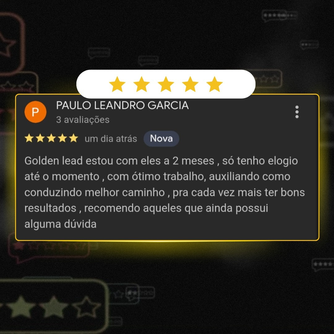 Avaliação Google - Modelo GL - Paulo Leandro Garcia